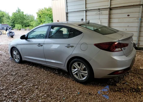 2020 Hyundai Elantra Sel from USA, damaged, VIN 5NPD84LF7LH580601
